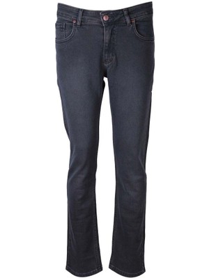 Trender David Yüksek Bel Rahat Kalıp Antrasit Erkek Jean Pantolon 2000