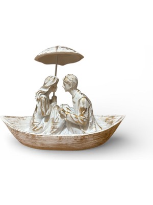 Uzman Ticaret Sandalda Şemsiyeli Çift