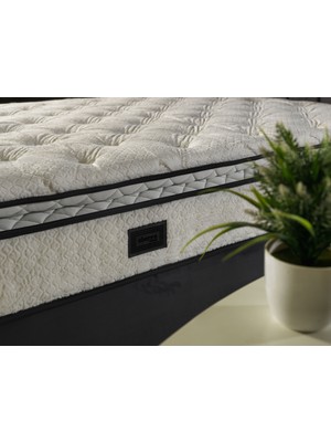 Mobyat Luvita Pedli Tavşan Tüyü Yatak (Antrasit) 140X190