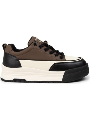 Deery Kadın Kahverengi Sneaker Ayakkabı - 25301ZKHVC01