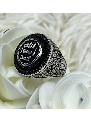 Canka Mührü Şerif Gümüş Erkek Yüzük