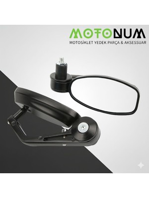 Motonum Kuba Çita 50R Gold Gidon Ayna-Oval CAMLI-A02376