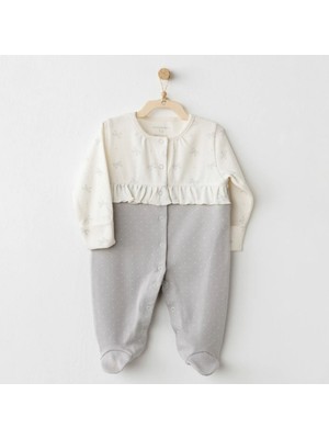 Andywawa AC26255 Baby Bow Bliss Tulum Ecru Grey