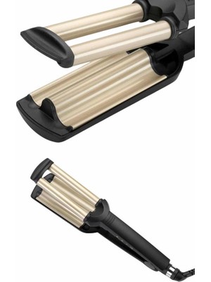 Aykn Saç Şekillendirici Wag Maşa Su Dalga Maşası Tüm Saç Tiplerine Uygun (485O0)