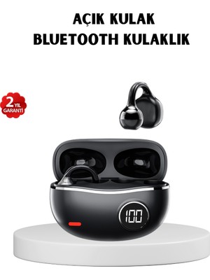 Aykn Kablosuz Açık Kulak Kulaklık Bluetooth 5.4 Type-C Hızlı Şarj 30 Saat (485O0)