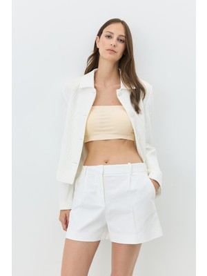 C&city Balensiz Dikişsiz Lazer Kesim Straplez Büstiyer Çıkarılabilir Pedli 1019 Ten