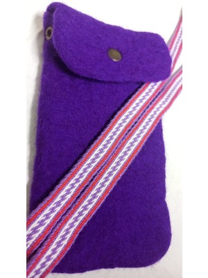 Elbiz Keçe Telefon Çantası (El Yapımı)