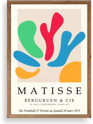 Durukar Modern Ahşap Çerçeveli Tablo 23 x 30