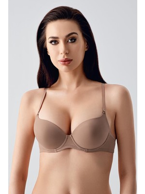 C&city Dolgusuz Sütyen C17010 Capucino