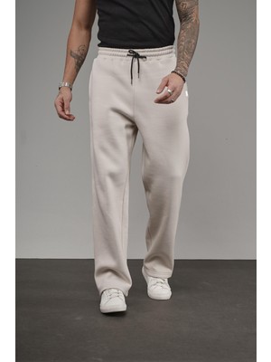 Baggy Kalıp Beli Lastikli Alt Eşofman