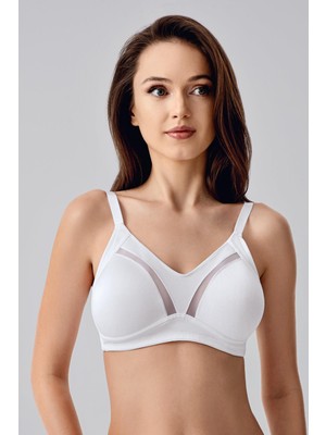 C&city C16001 Balensiz Minimizer Sütyen Beyaz