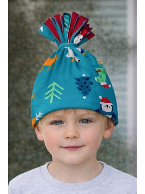 Nur Bebe Figürlü Erkek Çocuk Penye Şapka