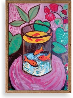 Durukar Matisse Ahşap Çerçeveli Tablo 30 x 42