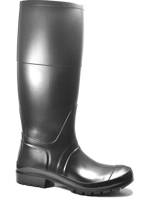 Onlo Ayakkabı ZR.001 Plastik Su Geçirmez Kadın Uzun Yağmur Çizmesi