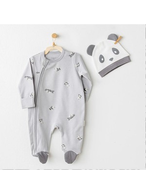 Andywawa AC26023 Keep Smiling Tulum Takım Grey