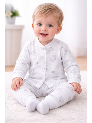 Aspo Baby Kids Pijama Takım Kız Erkek Bebek
