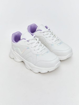 Lc Waikiki Yeni Sezon Bağcıklı Kız Çocuk Spor Ayakkabı