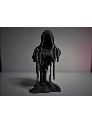 Eriyen Death Reaper Biblo Heykel Dekoratif Obje 11 cm 3D Baskı Pla Plastik