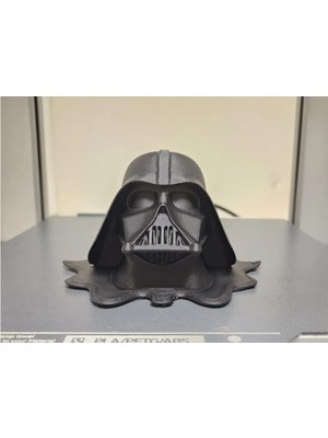 Eriyen Darth Vader Büstü Biblo Heykel Dekoratif Obje 3D Pla Baskı Plastik