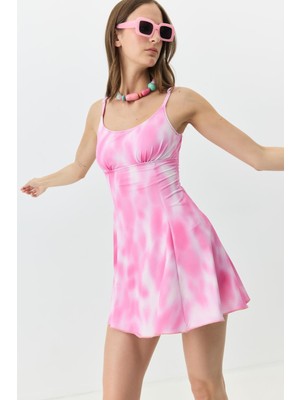 C&city Elbise Mayo 7784 Pembe