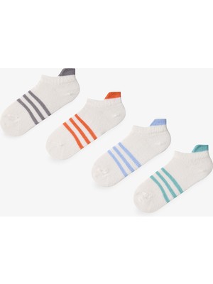 Penti Erkek Çocuk Dynamic Stripes 4'lü Tab Patik Çorap