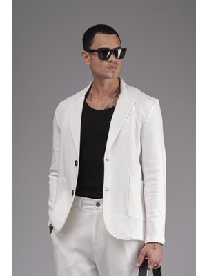Regular Kalıp Mevsimlik Erkek Blazer Takım