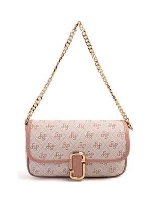 Silver Polo 1171 Kadın El ve Omuz Çantası Pembe Somon