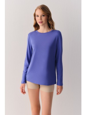 Suwen Essence Nights Uzun Kollu T-Shirt