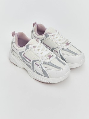 Lc Waikiki Yeni Sezon Bağcıklı Kız Çocuk Spor Ayakkabı