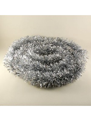 Concept 6 Li Paket Gümüş Renk Sim Uzun Süsleme 2 Metre Parti Malzemesi