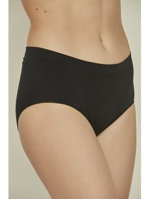 C&city C13002 Dikişsiz Boxer Siyah