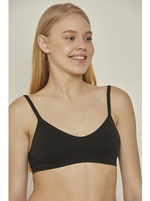 C&city C14020 Pedli Askılı Sütyen Siyah