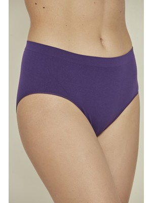 C&city C13002 Dikişsiz Boxer Mor