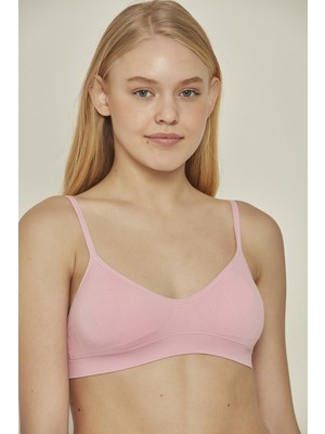 C&city C14020 Pedli Askılı Sütyen Pembe