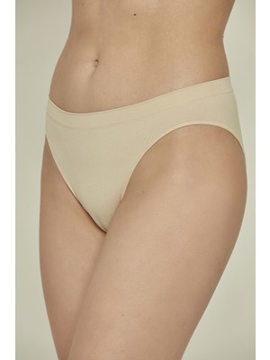 C&city C13001 Dikişsiz Slip Külot Ten