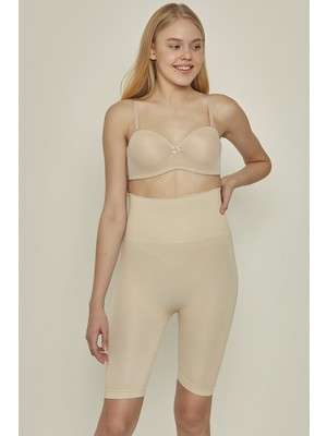 C&city C13200 Yüksek Bel Uzun Paça Korse  Ten