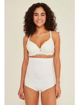 C&city C12008 Slip Korse Beyaz