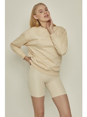 C&city C12707 Kadın Lazer Kesim Boxer Korse Ten