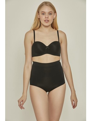 C&city C17024 Yüksek Bel Slip Korse Siyah