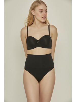 C&city C12020 Double String Korse Siyah