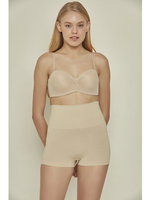 C&city C12022 Toparlayıcı Double Boxer Korse Ten