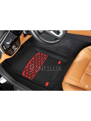 Entelux Suzuki Swift 2006-2007 Uyumlu Kırmızı 3D Havuzlu Paspas Takımı