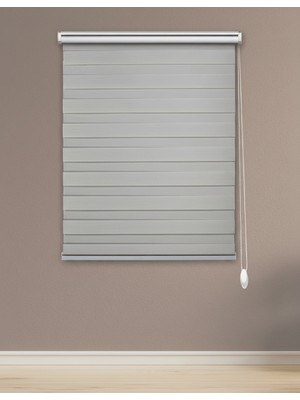 Perdego Gelincik Serisi Krem Rengi - Yüksek Kaliteli Bambu Zebra Perde