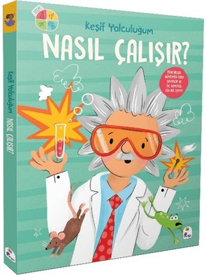 İndigo Çocuk Bilim & Teknik Kitabı Keşif Yolculuğum Nasıl Çalışır? Anja De Lombaert 22 Sayfa Ciltli