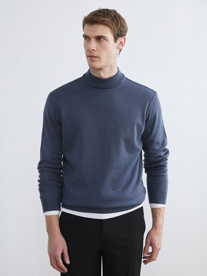 Lc Waikiki Yeni Sezon Yarım Balıkçı Yaka Erkek Triko Kazak