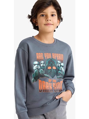 DeFacto Star Wars Bisiklet Yaka Sweatshirt Erkek Çocuk G6916A825CW