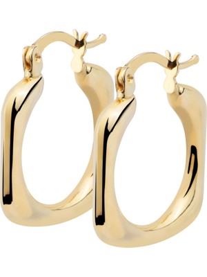 Harem Altın Halka Küpe HSM10028