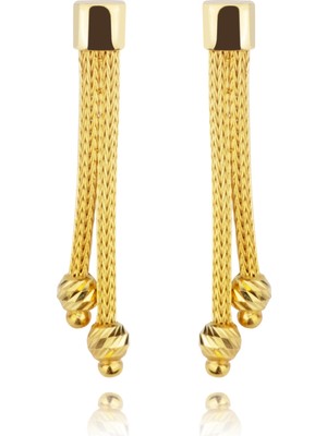 Harem Altın Kalze Model Altın Küpe HSM10049