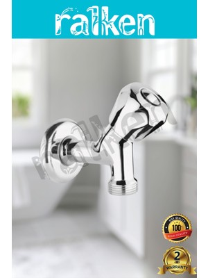 Ralken Çamaşır Makinesi Musluğu Bulaşık Makinesi Musluğu Krom
