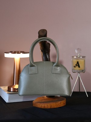 Alvora Kubbe Form Modern Kadın El & Omuz Çantası